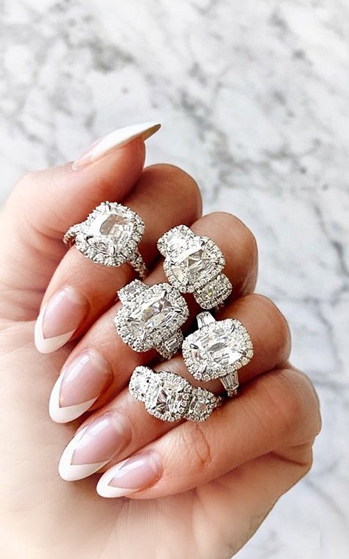 39 Halo Engagement Rings: Engagement Ideas To Get More Bling