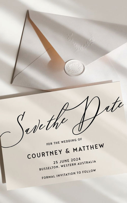 How to Address and Send Save the Dates for Your Big Day