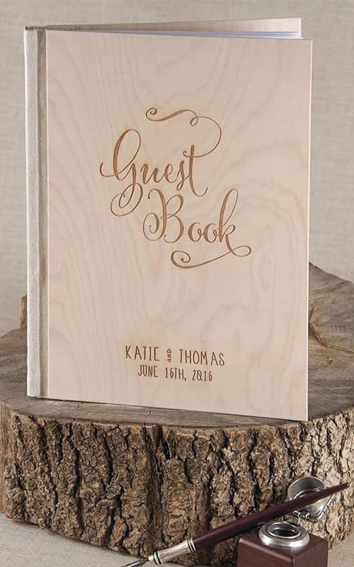 Modern And Unique Wedding Guest Book Ideas