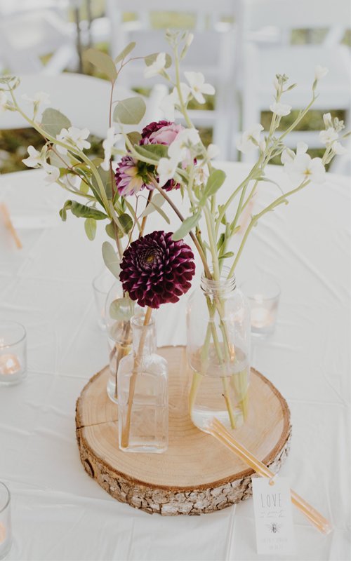 Rustic Wedding Centerpieces For A Romantic Wedding
