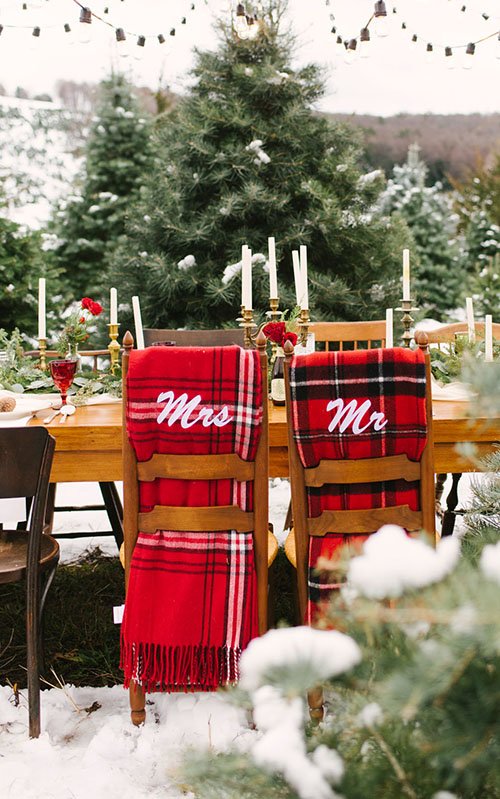 31 Winter Wedding Decoration Ideas for a Magical Wonderland Theme
